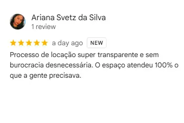 Depoimentos de cliente SS Self Storage